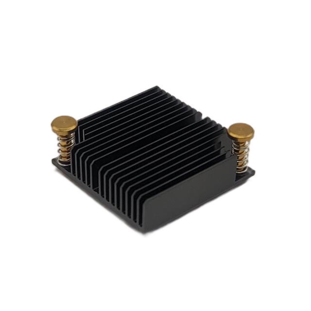 AL HEAT SINK 25X25X5MM WITH LINE