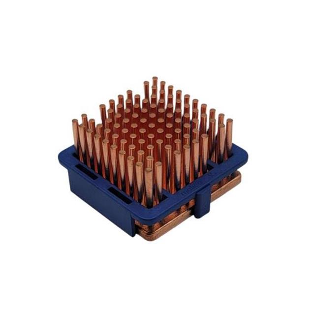 CU HEAT SINK 35X35X20MM WITH PIN
