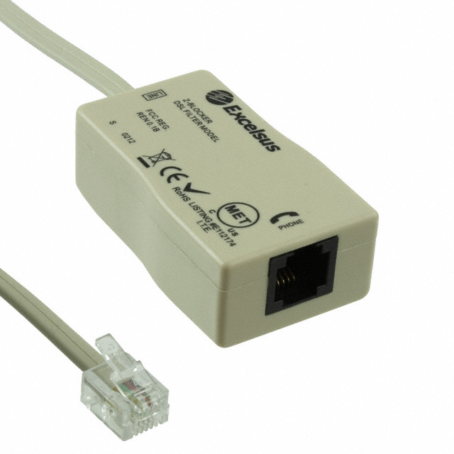 DSL FILTER SINGLE JACK IN LINE