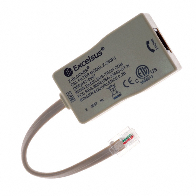 DSL FILTER SINGLE JACK IN LINE