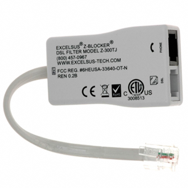 DSL FILTER DUAL JACK IN LINE