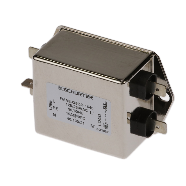 LINE FILTER 125V/250VAC 16A CHAS