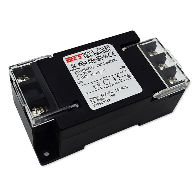 LINE FILTER 250VAC/VDC 16A DIN