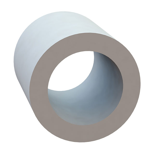 ROUND SPACER NYLON 3.96MM