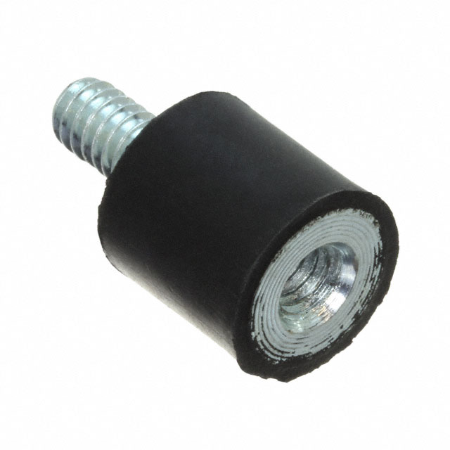 RND STNDFF 1/4"-20 SYN RUB 5/8"