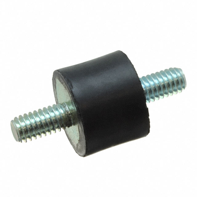 RND STNDFF 1/4"-20 SYN RUB 5/8"