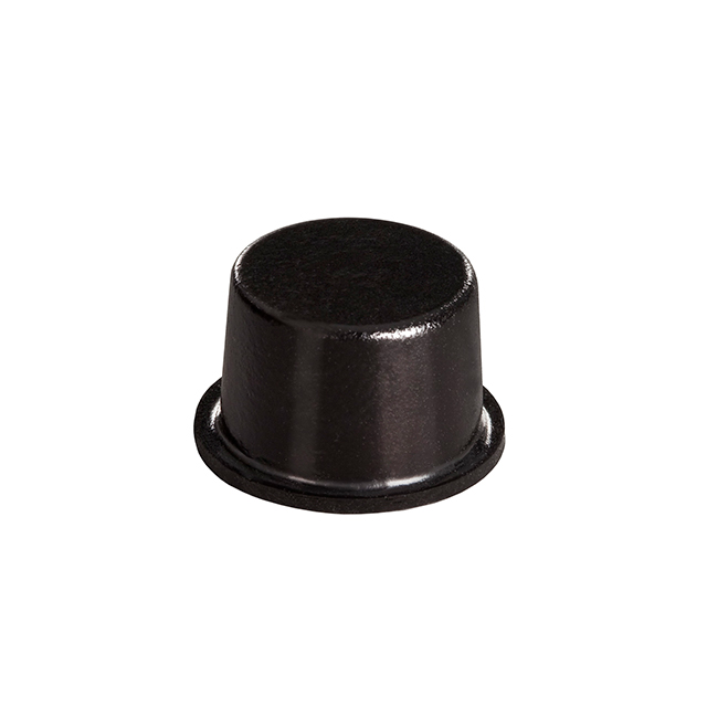 BUMPER CYLI .65" DIA X .4" BLK