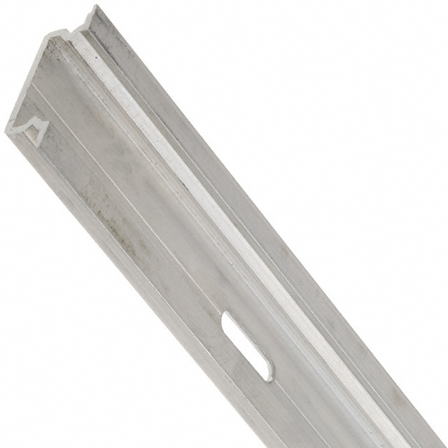 DIN RAIL 34MMX10MM SLOT 36" ALU