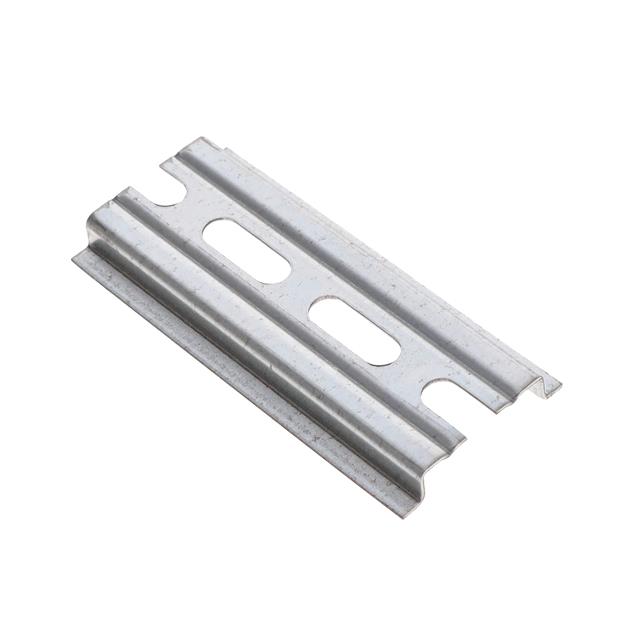DIN RAIL 35MMX7MM SLOTTED 3" STL