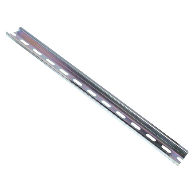 DIN RAIL 35MMX7MM SLOT 11" STL