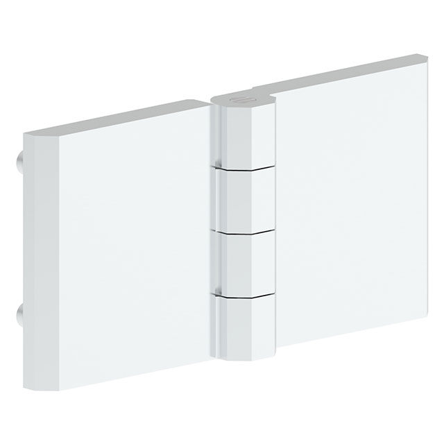 LEAF HINGE ZAMAK CHROME