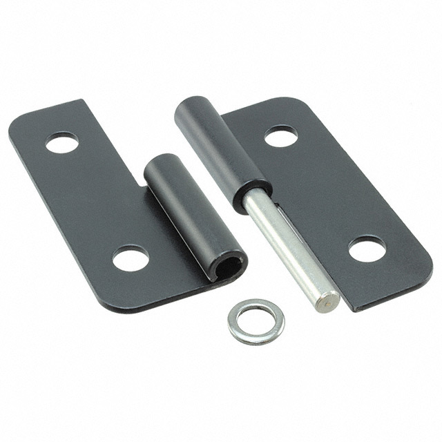 LEAF HINGE STEEL BLACK COATING