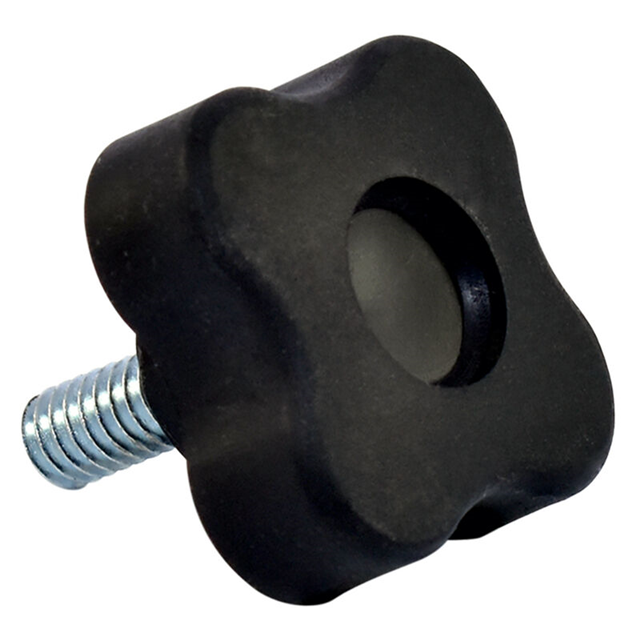 CLAMPING 4 ARM KNOB 1.400 IN DIA