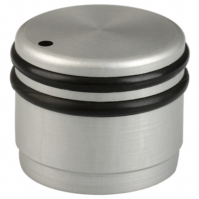 KNOB SMOOTH 0.125" METAL