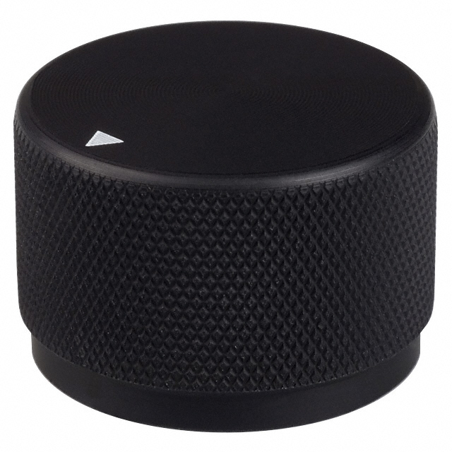 KNOB KNURLED 0.250" METAL