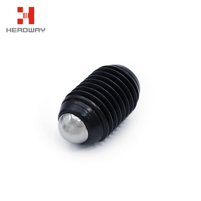STEEL, SLOTTED SPRING PLUNGERS,