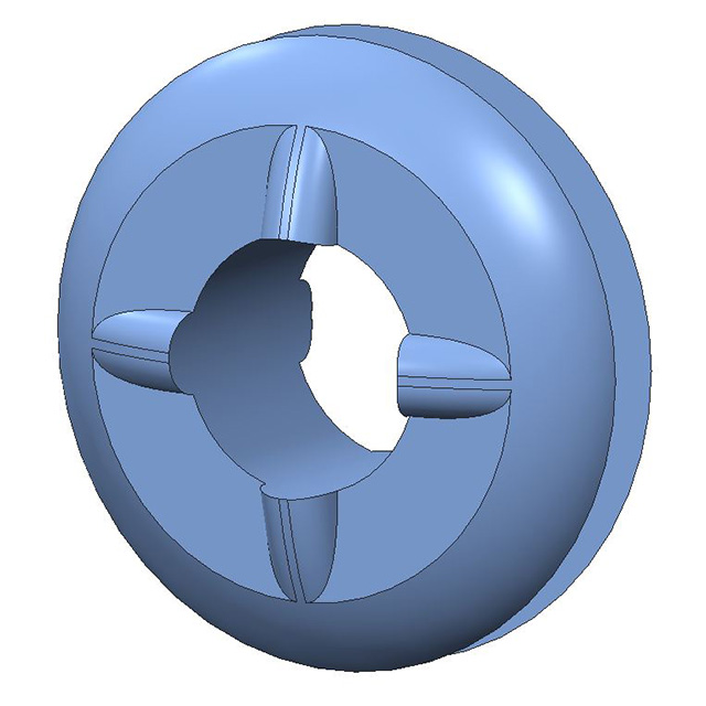 SCREW GROMMET THERMOPLASTIC