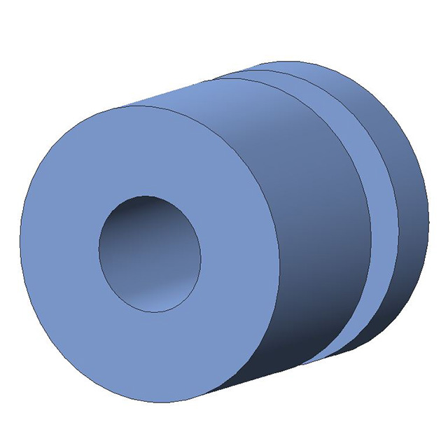 SCREW GROMMET THERMOPLASTIC BLK