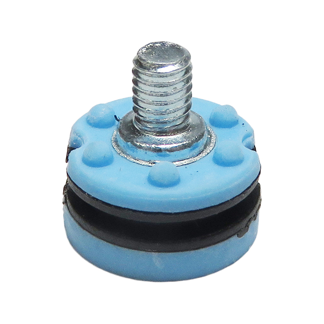 SCREW GROMMET M3 THERMOPLSTC BLU