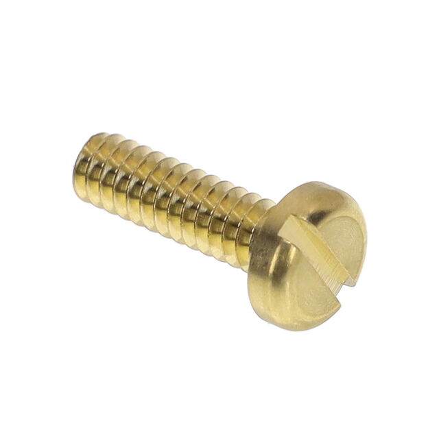 MACH SCREW PAN HEAD SLOTTED 4-40