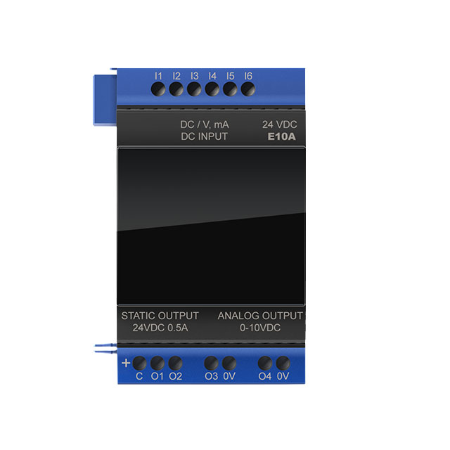 I/O MODULE 6 DIG/ANLG 4 REL 24V