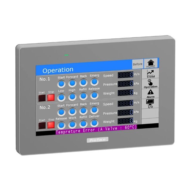 7"W MODULAR PANEL, 800 X 480 PIX