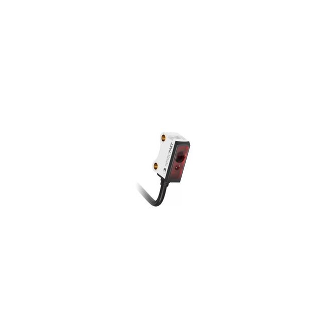 Diffuse laser sensor with backgr
