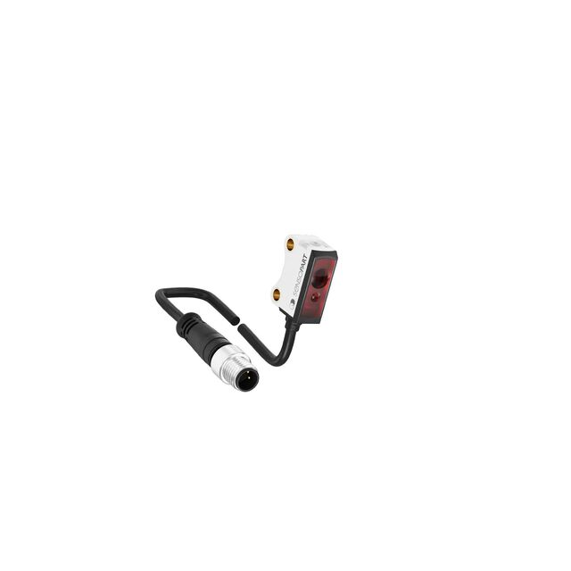 Through-beam laser sensor