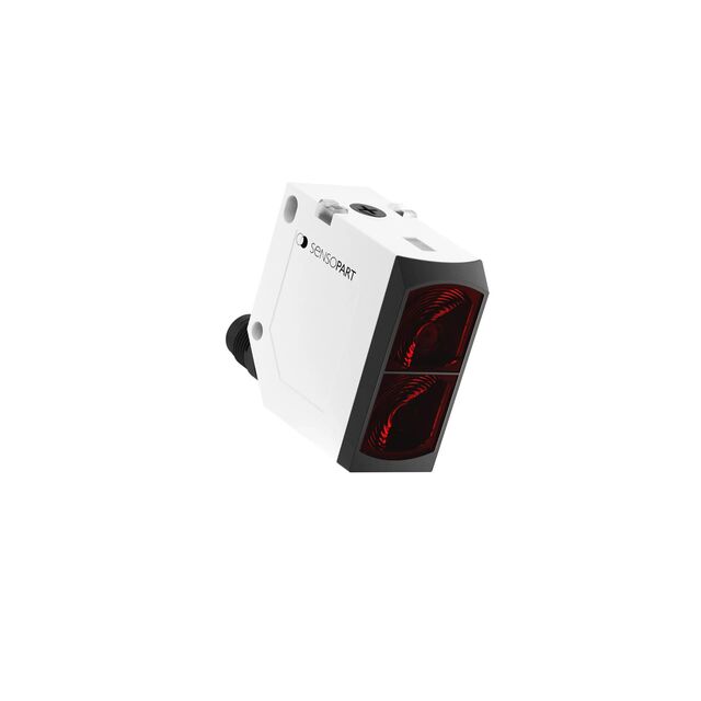 Photoelectric diffuse sensor wit