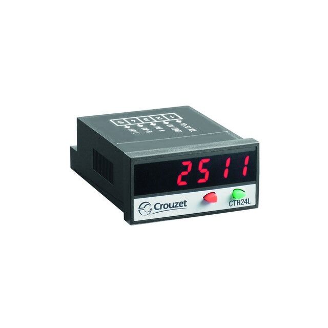 TACHOMETER LED 6 CHAR 10-30V PNL