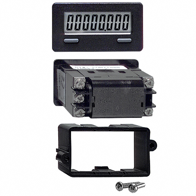 COUNTER LCD 8 CHAR PANEL MOUNT