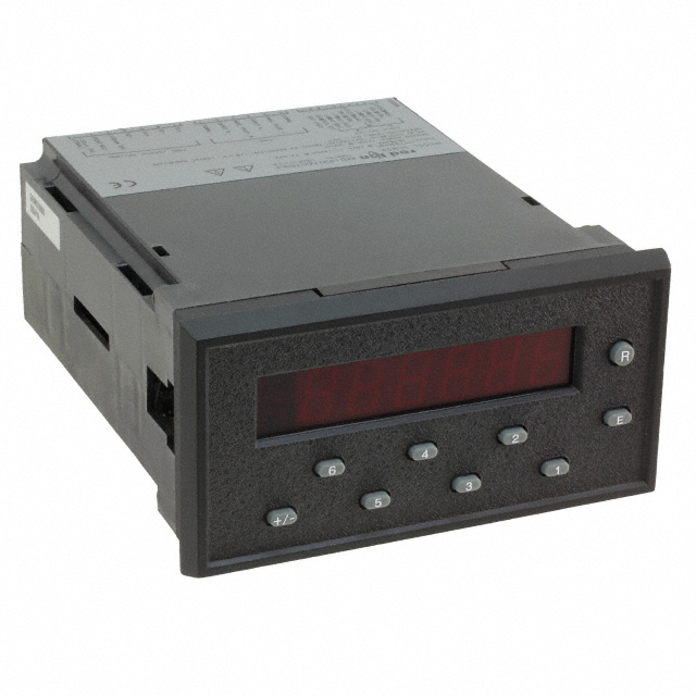 COUNTER LED 6 CHAR 115/230V PNL