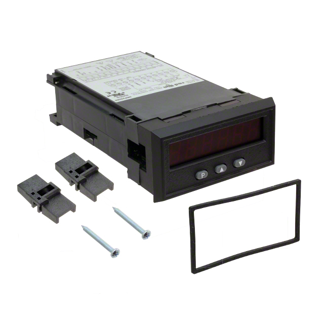 VOLTMETER 300VDC LED PANEL MOUNT