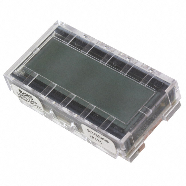 TACHOMETER LCD 6 CHAR 5V SNAP IN