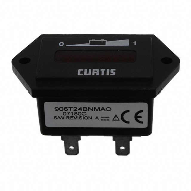 VOLTMETER 0-24VDC LED PANEL MNT