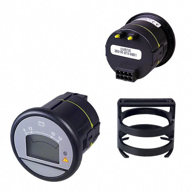 VOLTMETER 0-12VDC LCD PANEL MNT