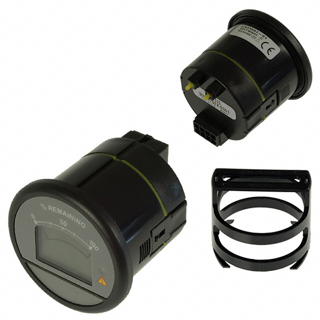 VOLTMETER 12-48VDC LCD PANEL MNT
