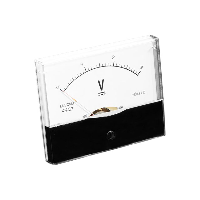 VOLTMETER 0-3VDC ANALOG PNL MNT