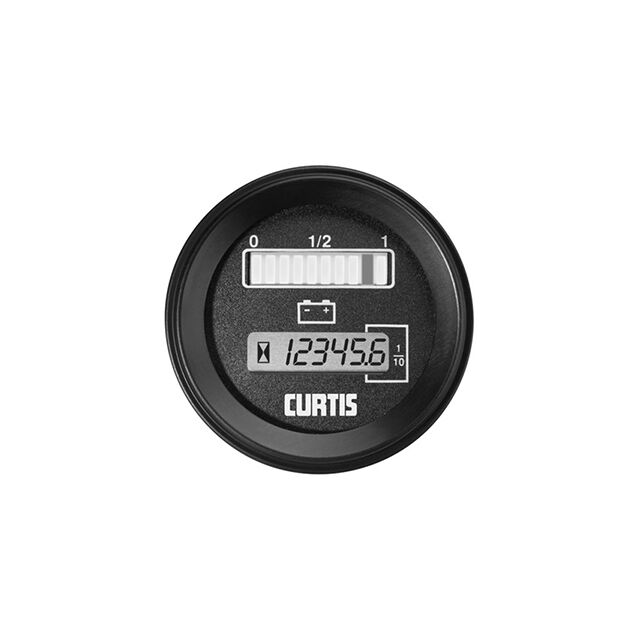 VOLTMETER 0-48VDC LED PANEL MNT