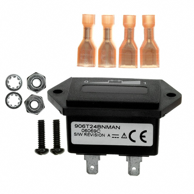 VOLTMETER 0-24VDC LED PANEL MNT