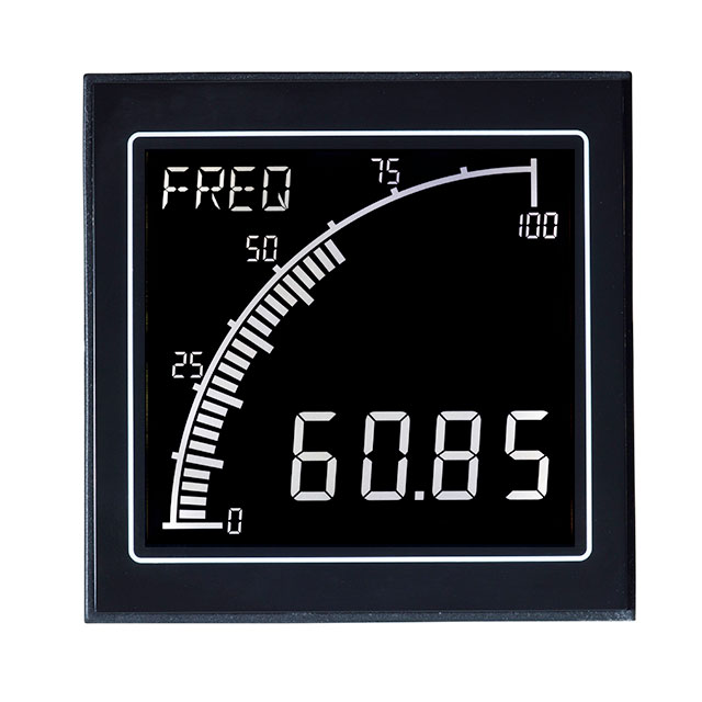 FREQUENCY METER LCD PANEL MOUNT