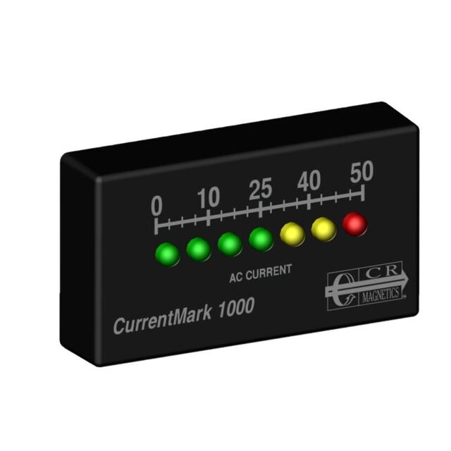 AMMETER 0-25A LED PANEL MOUNT