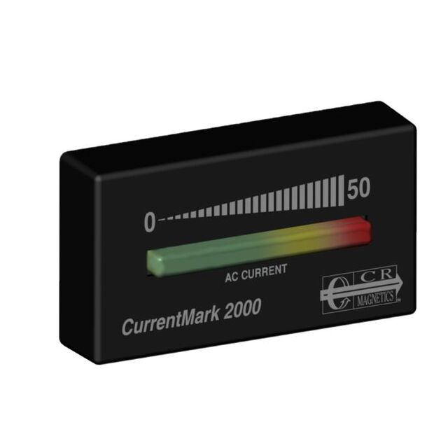 AMMETER 0-50A LED PANEL MOUNT