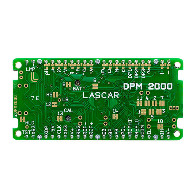 VOLTMETER 200MVDC LCD PANEL MNT