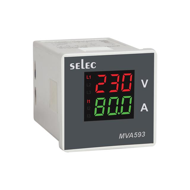 AMMETER/VOLTMETER LCD PANEL MNT
