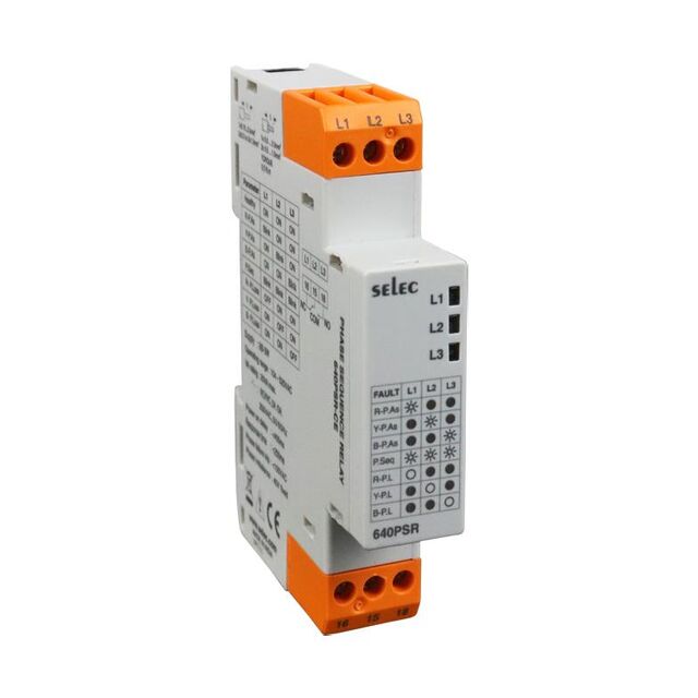 3-3W PHASE FAILURE RELAY WITH PH