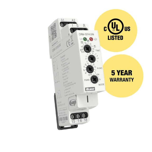 DIN MULTIF TIME RELAY 1X16A