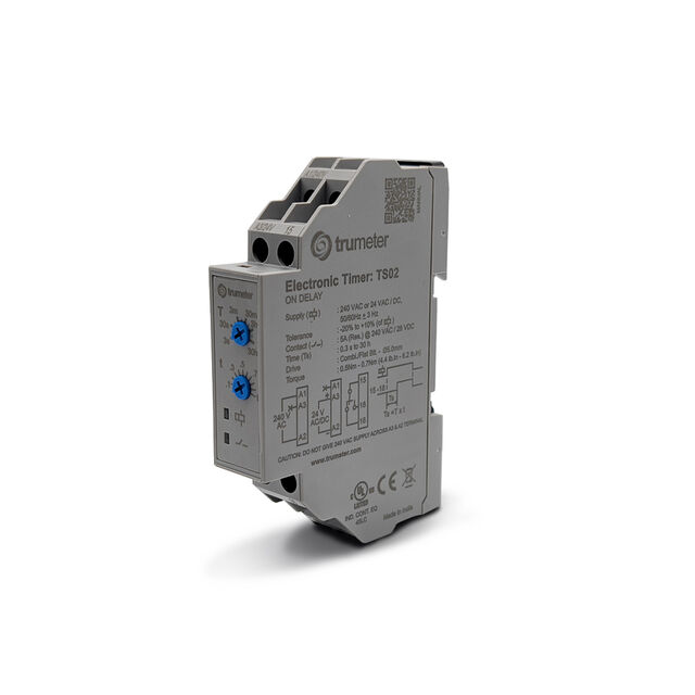 240V AC / 24V AC/DC, ON-DELAY, 1