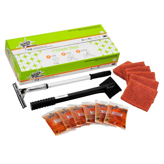 SCOTCH-BRITE QUICK CLEAN GRIDDLE