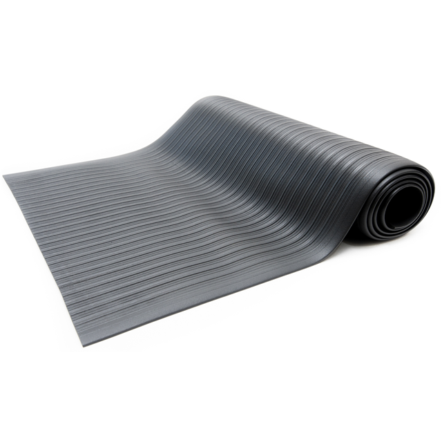 2'X3' ANTI FATIGUE MAT, BLK, RIB
